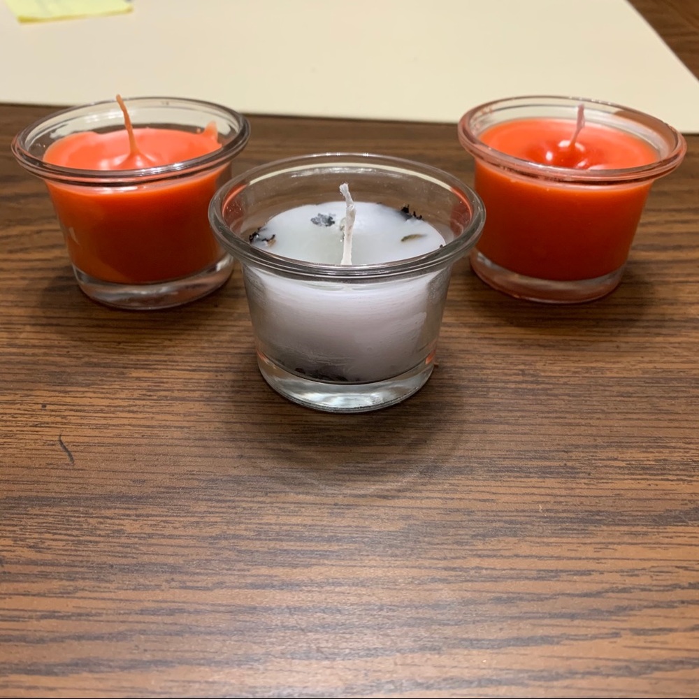 Homemade 1.5oz candles set of 3
